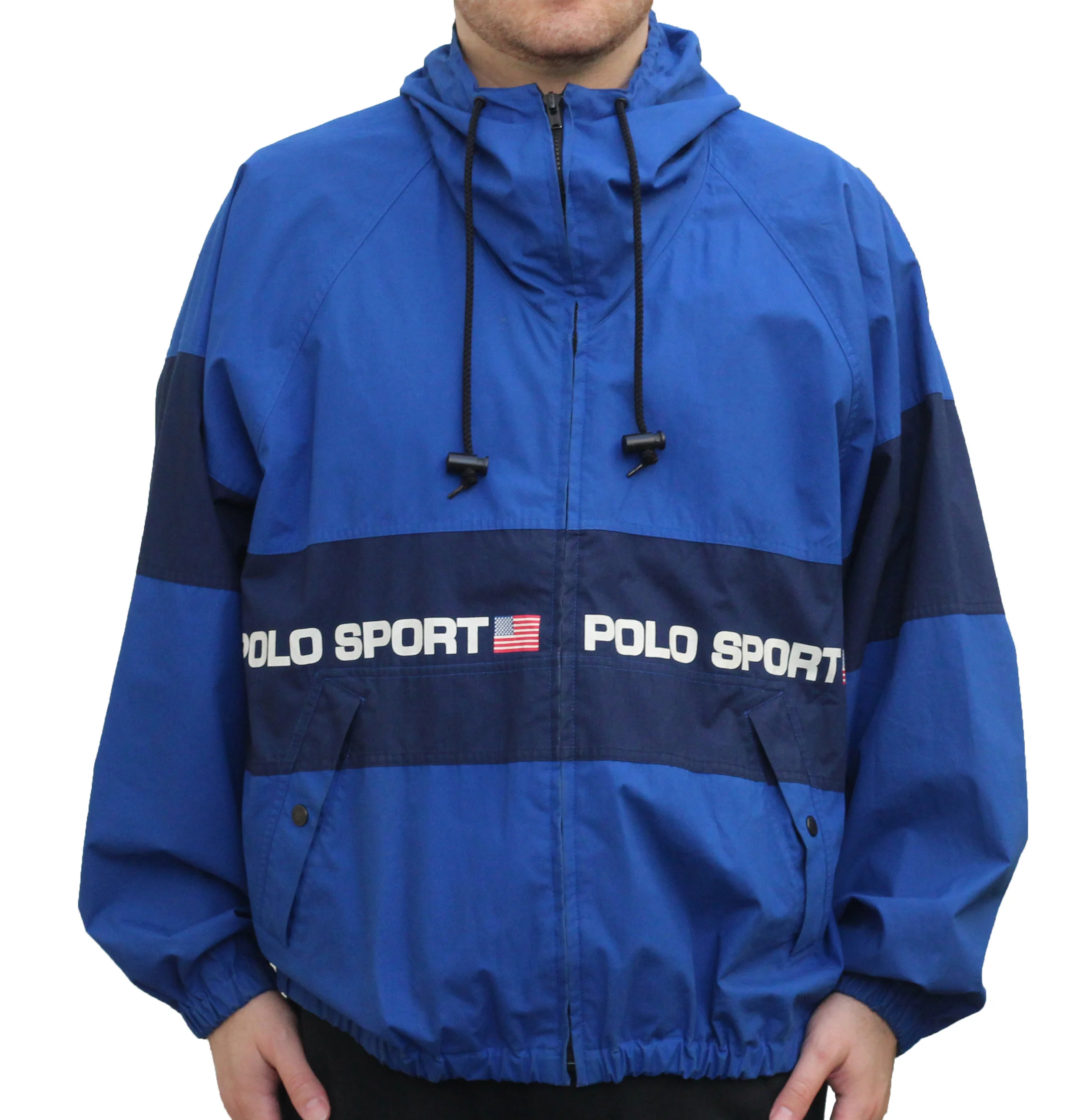 90’sPolo by Ralph Lauren ジャケット size:XL Vintage Polo Sport Ralph Lauren Spell Out Jacket (Size XL) — RootsBK